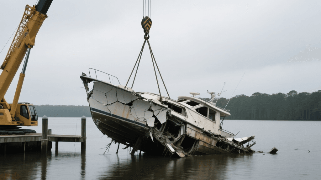 Reviewing Boat Wreckage Removal Limits in Columbia, SC