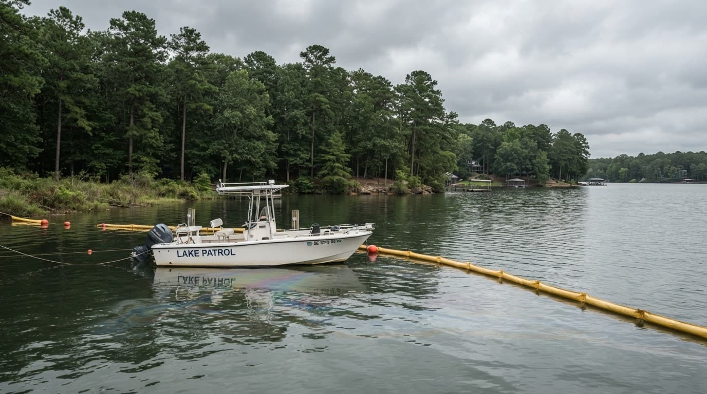 Boat fuel spill claims process and cleanup response in Columbia South Carolina